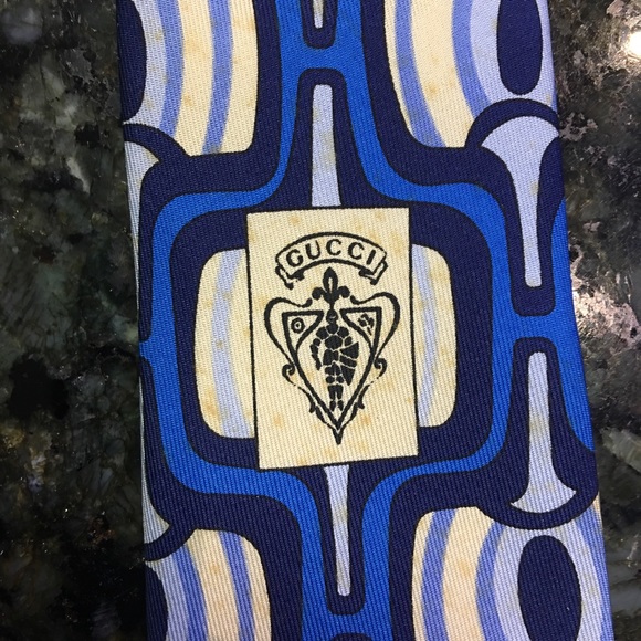 Vintage Gucci Silk Tie - Picture 7 of 7